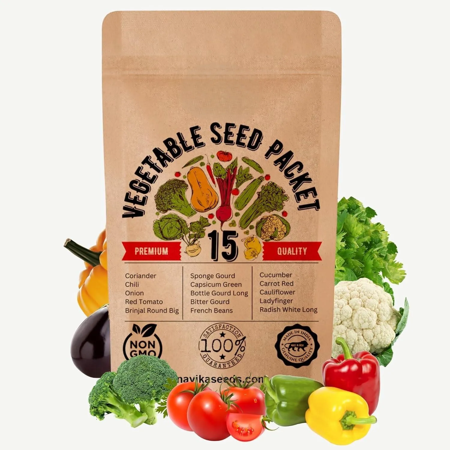 Vegetable Hybrid Seed Package (Large Farm)