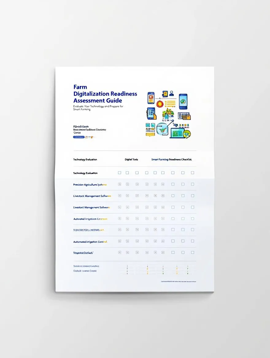 Farm Digitalization Readiness Assessment