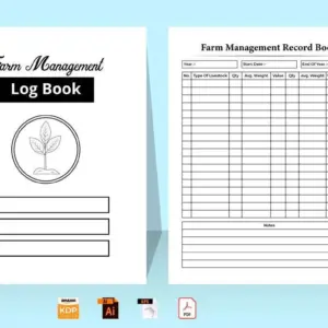 Digital Farm Log Book Template