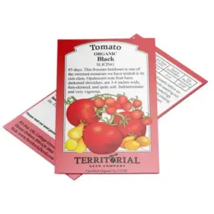 Packet: Open-Pollinated Tomato Seeds